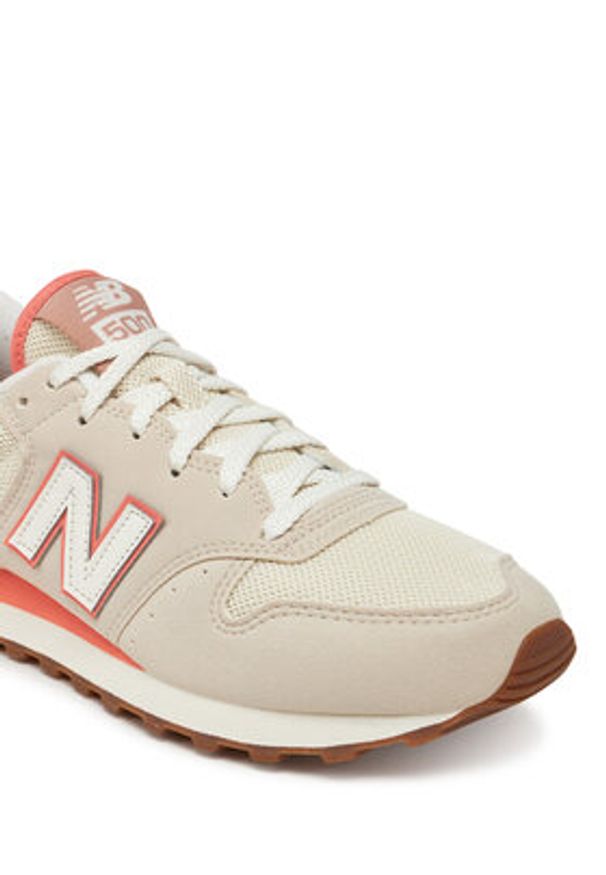 New Balance Sneakersy GW500BPC Beżowy. Kolor: beżowy. Materiał: zamsz, skóra