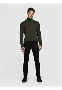 Jack & Jones - Jack&Jones Jeansy Glenn Felix 12113450 Czarny Slim Fit. Kolor: czarny #6