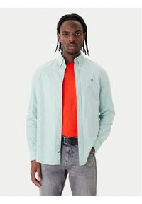 Tommy Jeans Koszula DM0DM21298 Zielony Regular Fit. Kolor: zielony. Materiał: bawełna #1