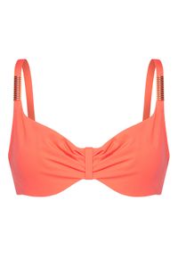 Chantelle Góra od bikini Icon C16VM0 Koralowy. Kolor: pomarańczowy. Materiał: syntetyk #1