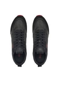 Hugo - HUGO Sneakersy Icelin50536205 Czarny. Kolor: czarny. Materiał: materiał #6