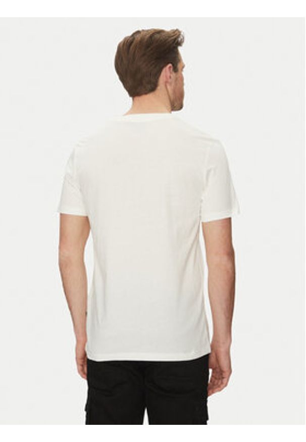 Blend T-Shirt 20718276 Biały Regular Fit. Kolor: biały. Materiał: bawełna