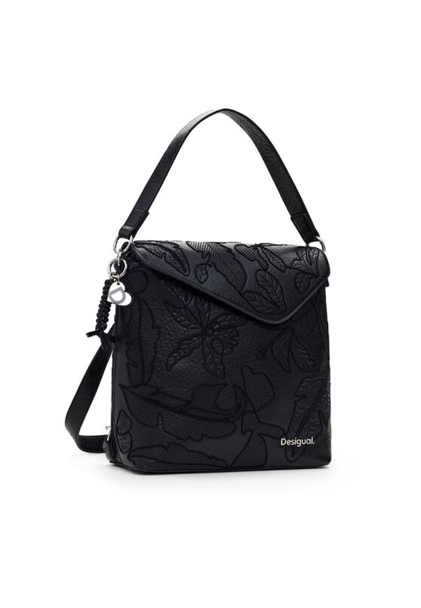 Desigual Plecak Jolie 25SAKP48 Czarny. Kolor: czarny. Materiał: skóra