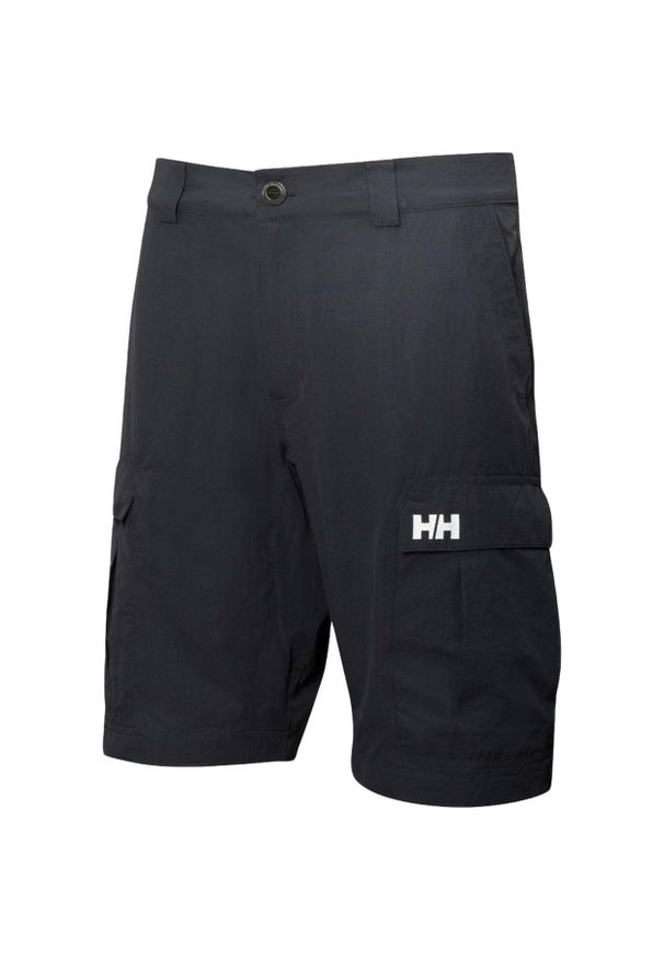 Spodenki męskie Helly Hansen HH QD Cargo Shorts 11. Kolor: czarny. Sport: turystyka piesza