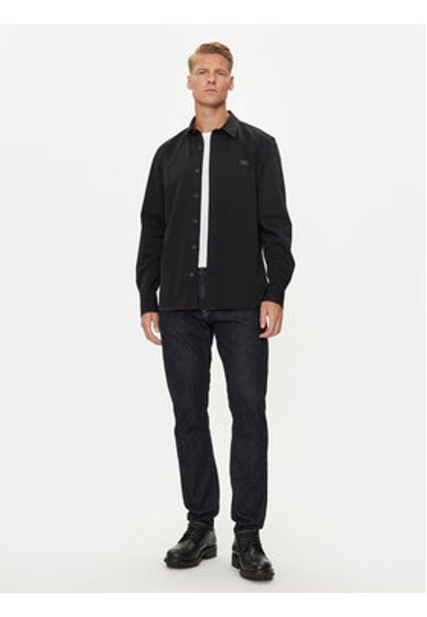 Calvin Klein Jeans Koszula J30J326680 Czarny Regular Fit. Kolor: czarny. Materiał: bawełna