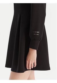 Armani Exchange Sukienka dzianinowa XW001288 AF16111 UC001 Czarny Regular Fit. Kolor: czarny. Materiał: syntetyk #2