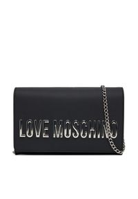 Love Moschino - LOVE MOSCHINO Torebka JC4103PP1NKD000B Czarny. Kolor: czarny. Materiał: skórzane