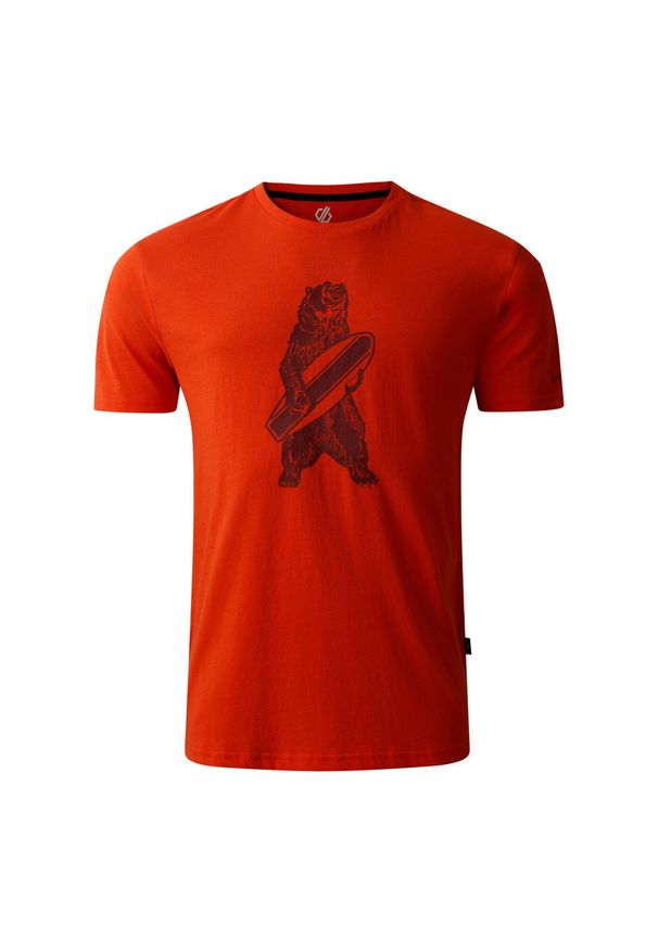 DARE 2B - T-shirt Męski Z Niedźwiedziem Movement II. Kolor: brązowy, wielokolorowy, beżowy