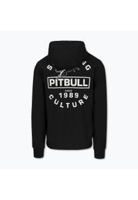 PITBULL - Bluza męska Pitbull Physical Culture Hooded Zip Sweatshirt. Kolor: czarny