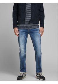 Jack & Jones - Jack&Jones Jeansy Mike 12168290 Niebieski Tapered Fit. Kolor: niebieski