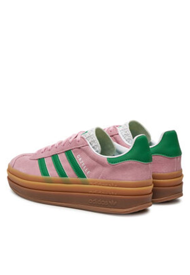 Adidas - adidas Sneakersy Gazelle Bold IE0420 Różowy. Kolor: różowy. Materiał: zamsz, skóra. Model: Adidas Gazelle