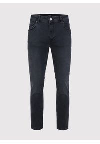 Pako Lorente - PAKO LORENTE – Szare spodnie męskie jeans. Okazja: na co dzień. Kolor: szary. Materiał: jeans. Styl: casual #4