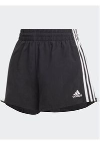 Adidas - adidas Szorty sportowe Essentials 3-Stripes HT3397 Czarny Loose Fit. Kolor: czarny. Materiał: syntetyk #4