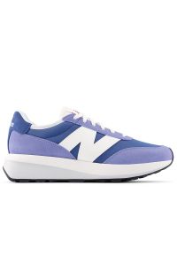 Buty unisex New Balance U3707QV - niebieskie. Zapięcie: sznurówki. Kolor: niebieski. Materiał: guma, skóra, zamsz. Szerokość cholewki: normalna. Sezon: lato #1