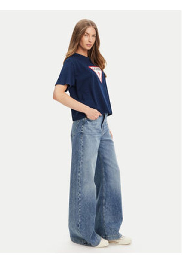 Guess Jeansy W5YA1C D5QP2 Niebieski Regular Fit. Kolor: niebieski