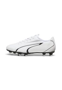 Buty piłkarskie Puma Vitoria FG/AG. Kolor: czarny, biały, wielokolorowy. Sport: piłka nożna