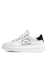Karl Lagerfeld - KARL LAGERFELD Sneakersy KL52539 Biały. Kolor: biały. Materiał: skóra #7
