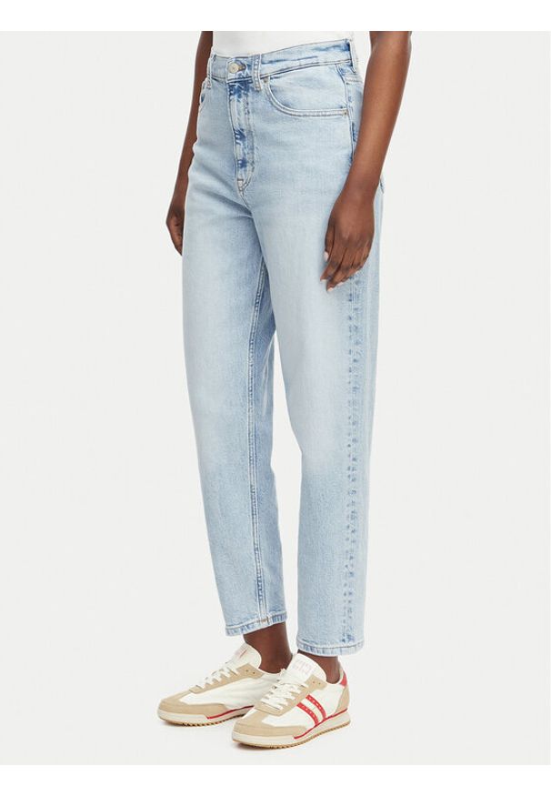 Tommy Jeans Jeansy DW0DW22993 Niebieski Straight Fit. Kolor: niebieski