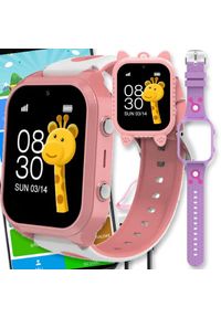 Diaway - SMARTWATCH DLA DZIECI ZEGAREK DZIECIĘCY GPS 4G LOKALIZATOR NA KARTĘ SIM GRY LT56. Rodzaj zegarka: smartwatch