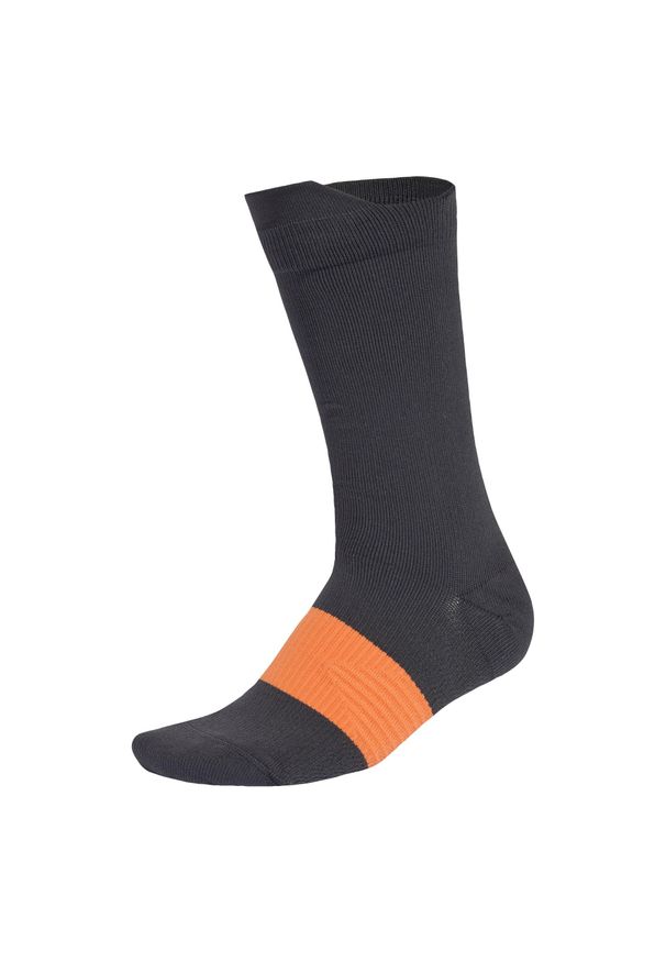 Adidas - Skarpety Runxgraphic 1 Pair. Kolor: szary, wielokolorowy, pomarańczowy. Technologia: ClimaCool (Adidas). Sport: fitness