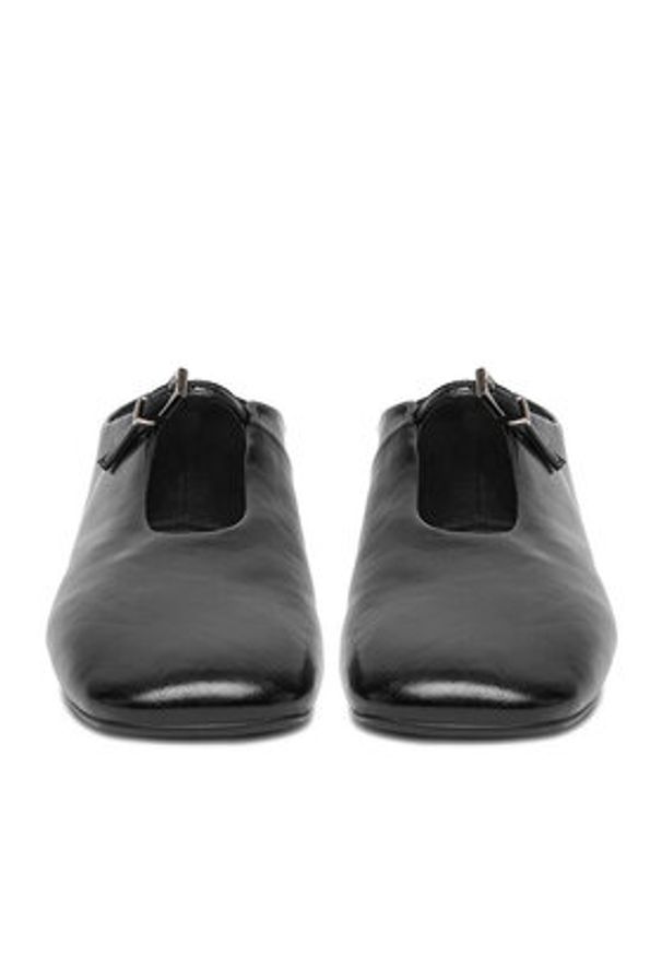 Gino Rossi Baleriny EO-ELSA-V2080 Czarny. Kolor: czarny. Materiał: skóra