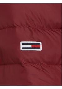 Tommy Jeans Płaszcz zimowy Essential DW0DW09060 Bordowy Slim Fit. Kolor: czerwony. Materiał: syntetyk. Sezon: zima #10