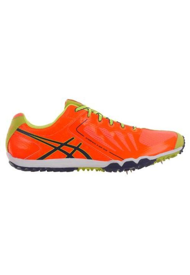 Buty do biegania męskie Asics Cross Freak. Zapięcie: sznurówki. Kolor: pomarańczowy. Materiał: materiał, tkanina, syntetyk. Szerokość cholewki: normalna. Sport: bieganie