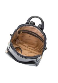 Wittchen - Damski plecak z półokrągłą kieszenią. Kolor: złoty, czarny, wielokolorowy. Materiał: skóra ekologiczna. Styl: casual, klasyczny, elegancki #4