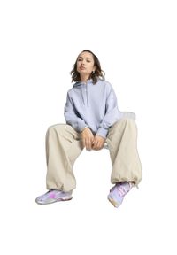 Puma Bluza Wardrobe Ess Over-Oversized Tr 62975147. Typ kołnierza: kaptur. Kolor: niebieski