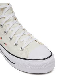 Converse Trampki Chuck Taylor All Star Lift A14934C Écru. Materiał: materiał #6