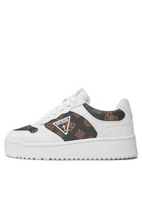 Guess Sneakersy Miram2 FLPMI2 FAL12 Biały. Kolor: biały. Materiał: skóra #6