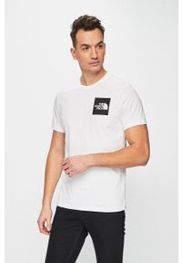 The North Face - T-shirt T0CEQ5LA9.NF00CEQ5LA91-WH.TNF.BL. Okazja: na co dzień. Kolor: biały. Materiał: dzianina. Wzór: nadruk. Styl: casual #1