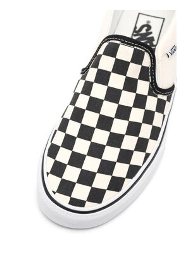 Vans Trampki ASHER VN000VOSAPK1 Czarny. Kolor: czarny. Materiał: materiał