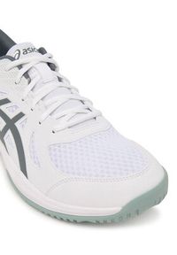 Asics Buty na siłownię Upcourt 6 1071A104 Biały. Kolor: biały. Materiał: skóra. Sport: fitness #6