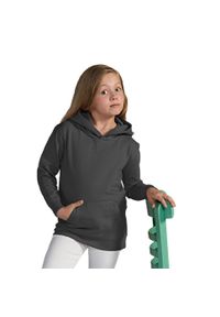 SG - Dziecięca Bluza Sportowa Unisex Kaptur Pulower. Kolor: czarny