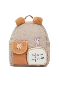 Winnie The Pooh Plecak CEO-ACCCS-AW25-202WTP Brązowy. Kolor: brązowy. Materiał: materiał