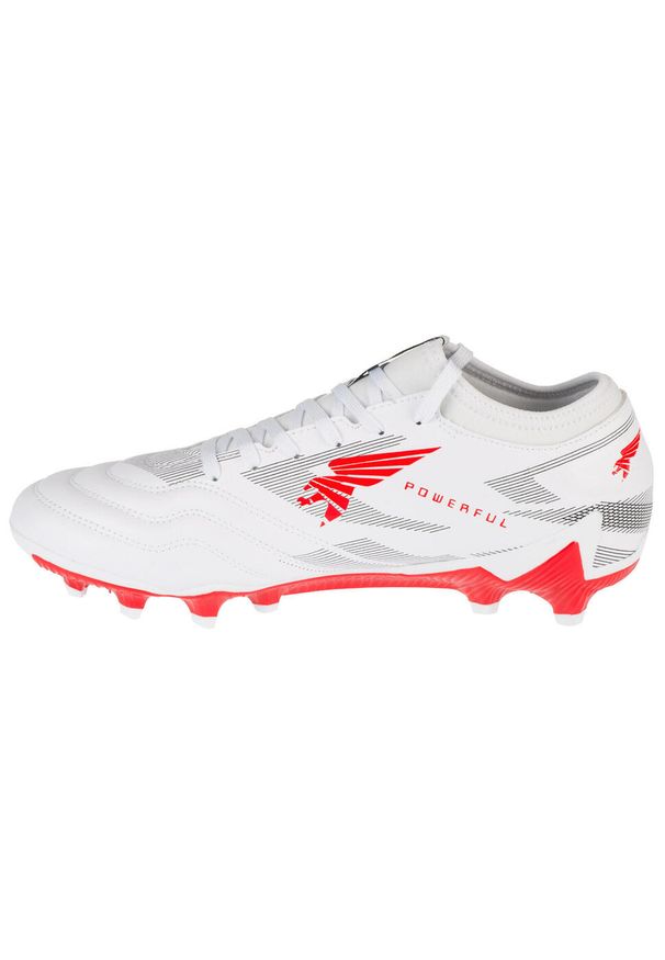 Joma - Buty piłkarskie korki męskie, Powerful 25 POWS FG. Kolor: biały. Sport: piłka nożna