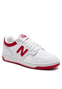 New Balance Sneakersy BB480LTR Biały. Kolor: biały. Materiał: skóra #3