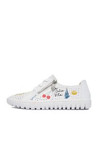 Rieker Półbuty CEO-M2310-80 Biały. Kolor: biały. Materiał: syntetyk, skóra #7