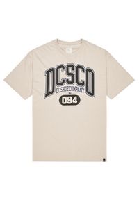 DC Shoes T-Shirt Elective EDYZT04361 Beżowy Regular Fit. Kolor: beżowy. Materiał: bawełna #3