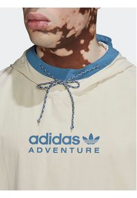 Adidas - adidas Bluza Adventure Trail HK4985 Écru Relaxed Fit. Kolor: beżowy. Materiał: syntetyk #6