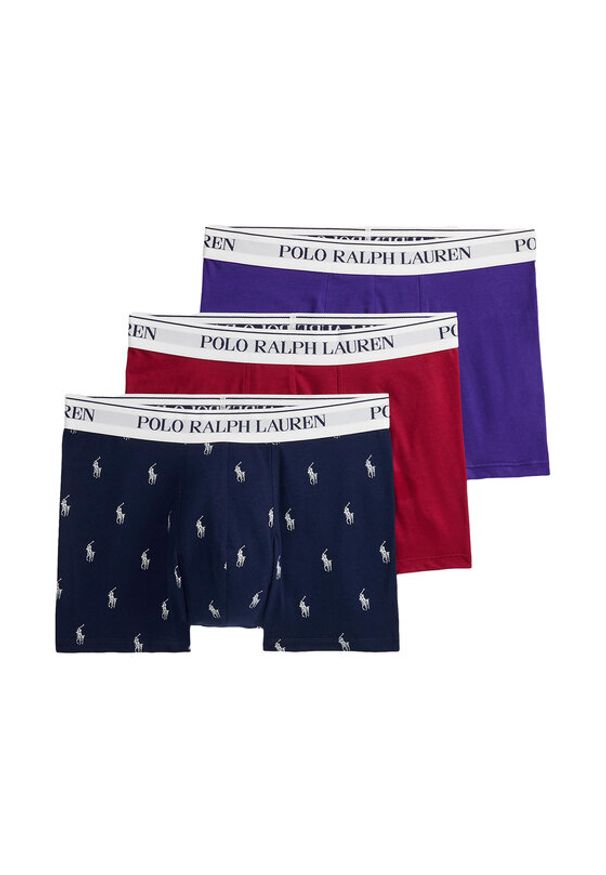 Polo Ralph Lauren Komplet bokserek 714830299199 Kolorowy. Materiał: bawełna. Wzór: kolorowy