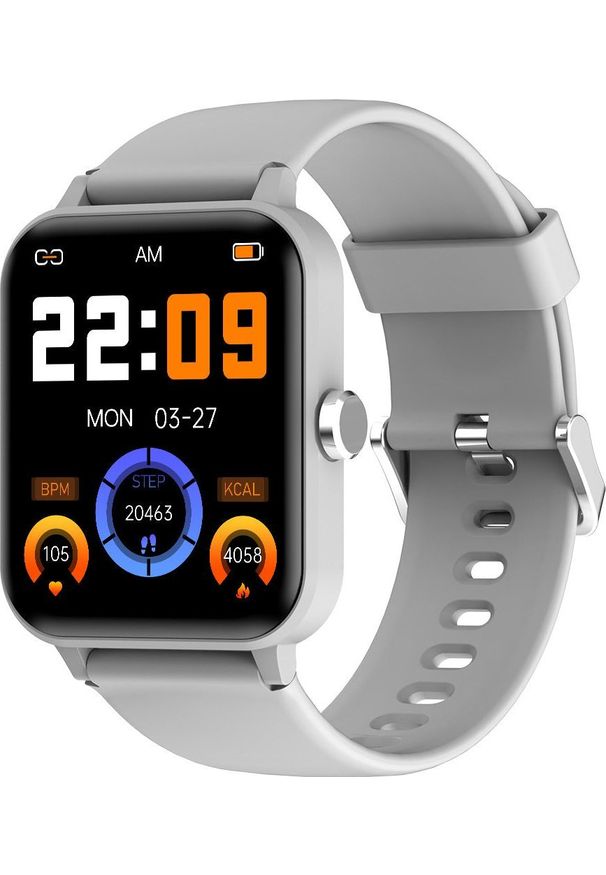 Smartwatch Blackview R30 Szary (SMARTWATCHR30GRAY). Rodzaj zegarka: smartwatch. Kolor: szary