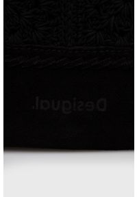 Desigual torebka 22SAXL01 kolor czarny. Kolor: czarny. Rodzaj torebki: na ramię #5