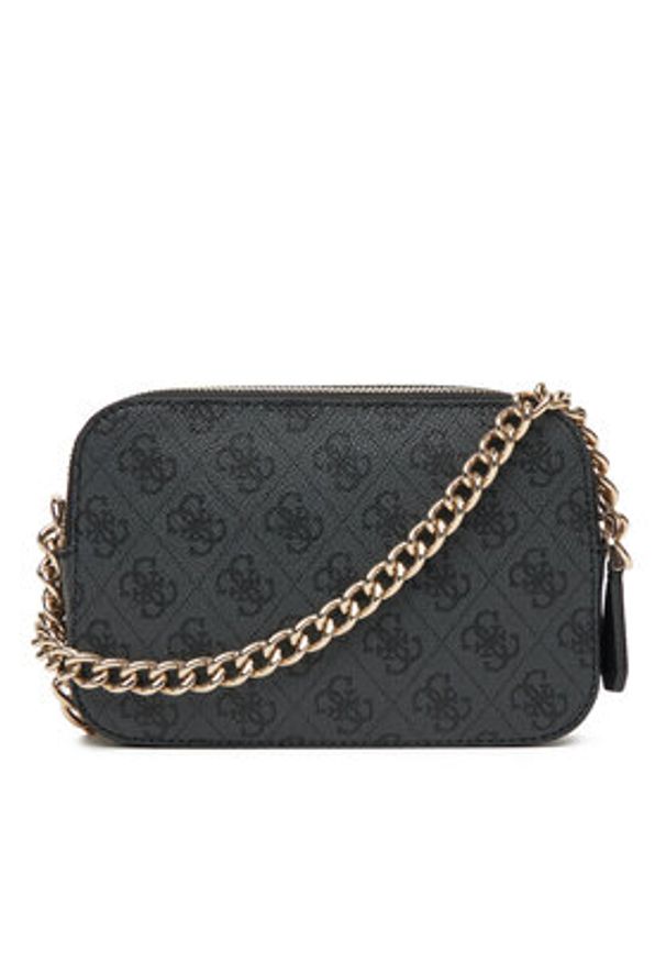 Guess Torebka Noelle II HWBG96 72140 Szary. Kolor: szary. Materiał: skórzane