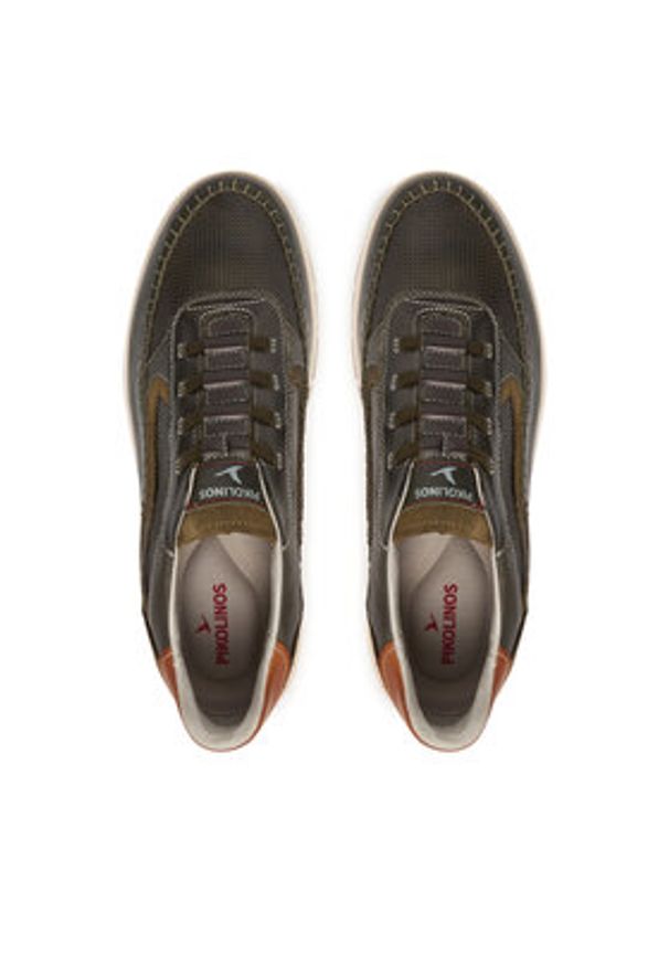 Pikolinos Półbuty Salamanca M7W-6423C1 Zielony. Kolor: zielony. Materiał: skóra