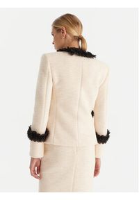 Babylon Marynarka S00750 Écru Regular Fit. Materiał: syntetyk #2