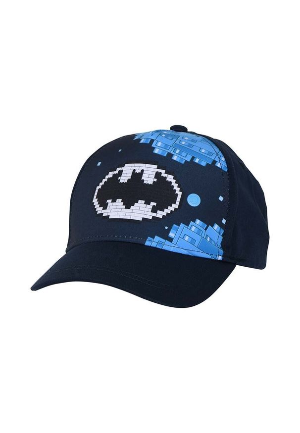 LEGO - Lego czapka bawełniana dziecięca kolor granatowy z aplikacją. Kolor: niebieski. Materiał: bawełna. Wzór: aplikacja