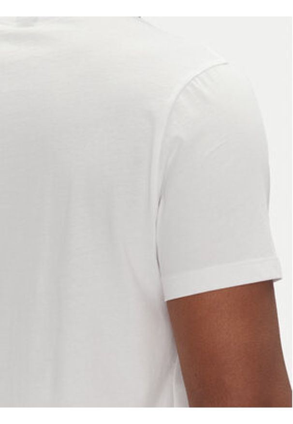BOSS T-Shirt 50531401 Beżowy Regular Fit. Kolor: beżowy. Materiał: bawełna