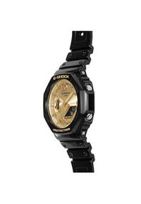 G-Shock Zegarek Octagon GA-2100GB-1AER Czarny. Kolor: czarny